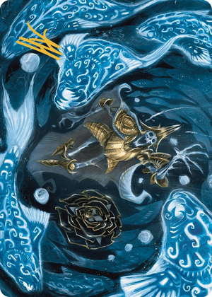 0011 Eaten by Piranhas Art Card (Gold-Stamped Signature) S Art Series: The Lost Caverns of Ixalan