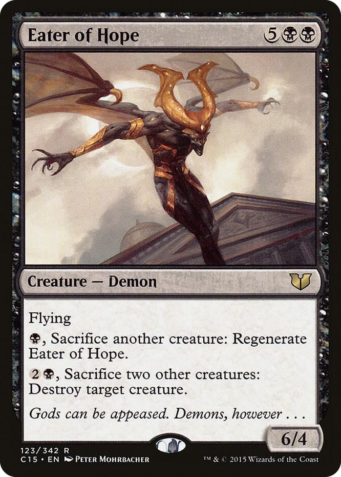 Eater of Hope #123 R - Commander 2015 Pokemon card