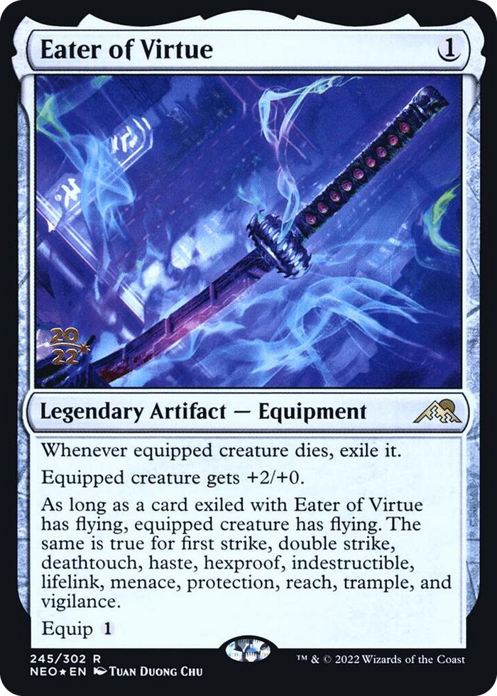 Eater of Virtue #245 R - Prerelease Cards Pokemon card