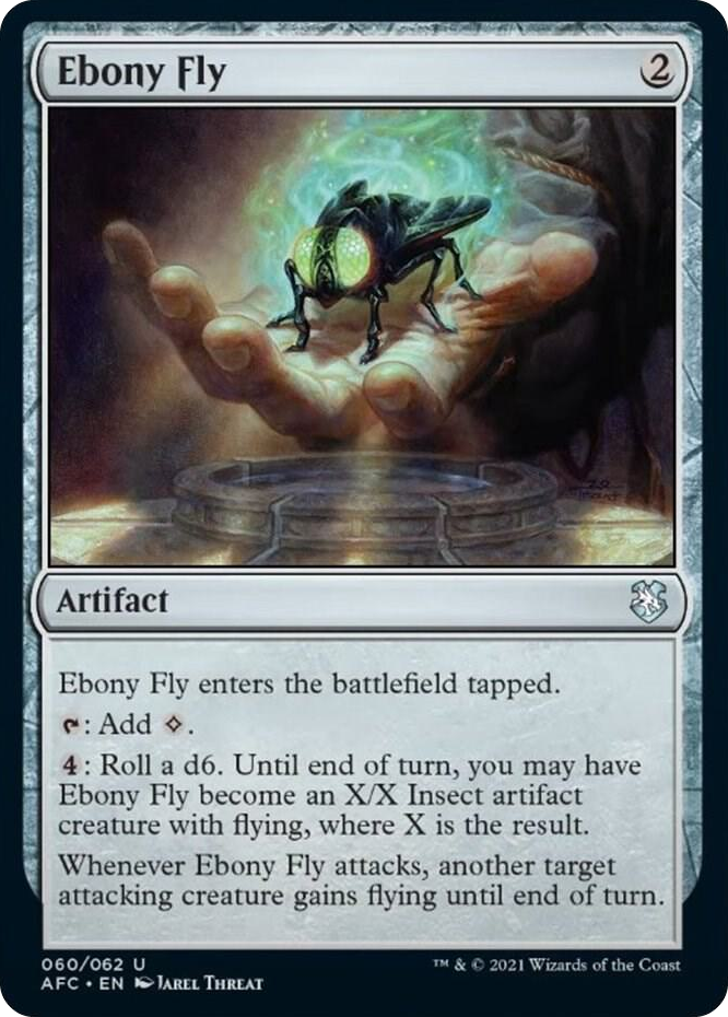 0060 Ebony Fly U Commander: Adventures in the Forgotten Realms