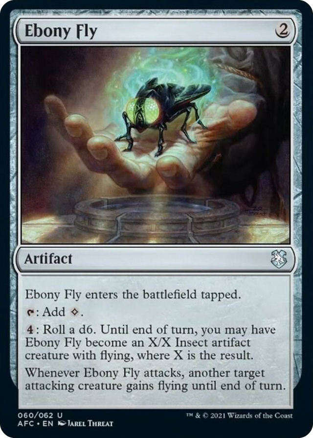0060 Ebony Fly U Commander: Adventures in the Forgotten Realms