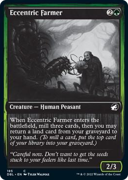 0185 Eccentric Farmer C Innistrad: Double Feature