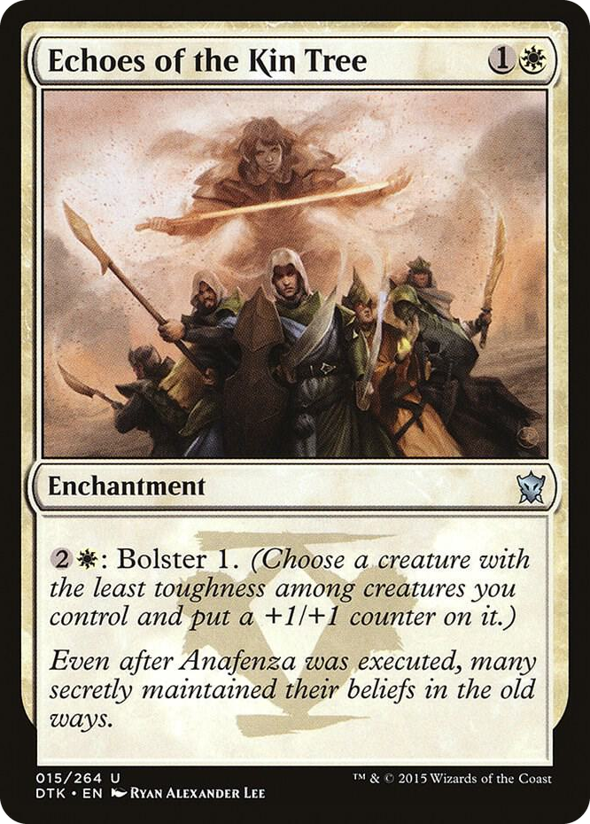 0015 Echoes of the Kin Tree U Dragons of Tarkir