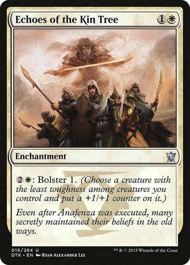 0015 Echoes of the Kin Tree U Dragons of Tarkir