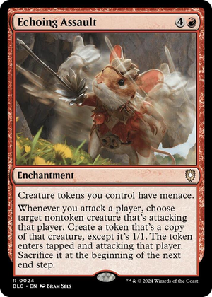 0024 Echoing Assault R Commander: Bloomburrow