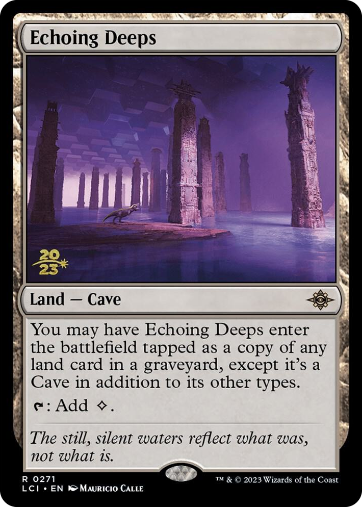 0271 Echoing Deeps R Prerelease Cards