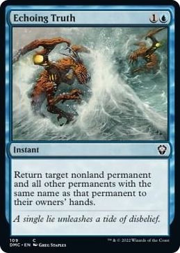 0109 Echoing Truth C Commander: Dominaria United