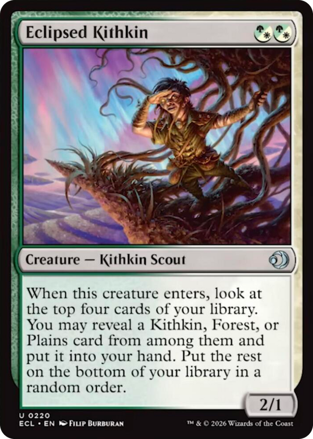 0220 Eclipsed Kithkin U Lorwyn Eclipsed