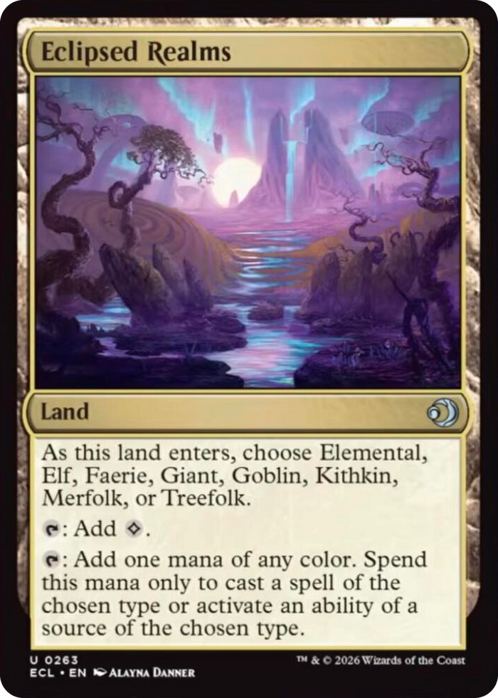 Eclipsed Realms #263 U - Lorwyn Eclipsed Pokemon card