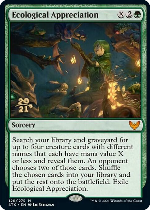 0128 Ecological Appreciation M Prerelease Cards