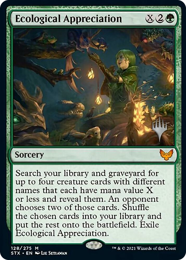 0128 Ecological Appreciation M Promo Pack: Strixhaven