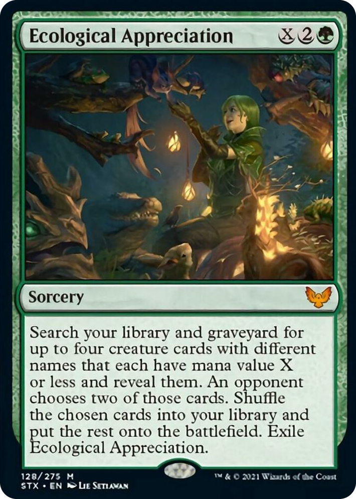 0128 Ecological Appreciation M Strixhaven: School of Mages