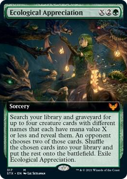 0317 Ecological Appreciation (Extended Art) M Strixhaven: School of Mages