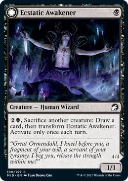 0100 Ecstatic Awakener C Innistrad: Midnight Hunt