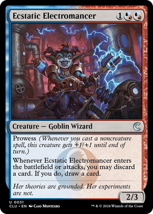 0031 Ecstatic Electromancer U Ravnica: Clue Edition