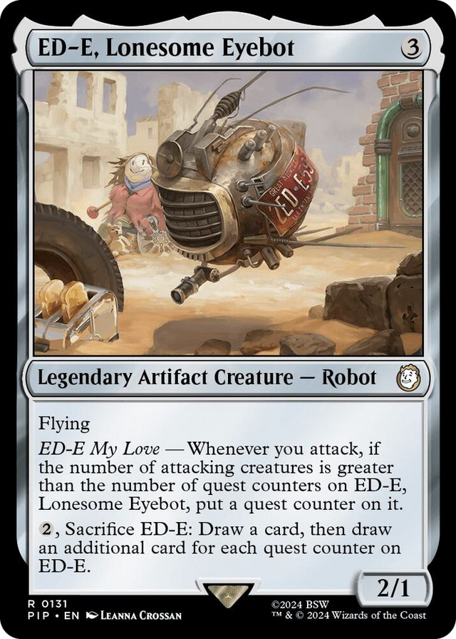 0131 ED-E, Lonesome Eyebot R Universes Beyond: Fallout