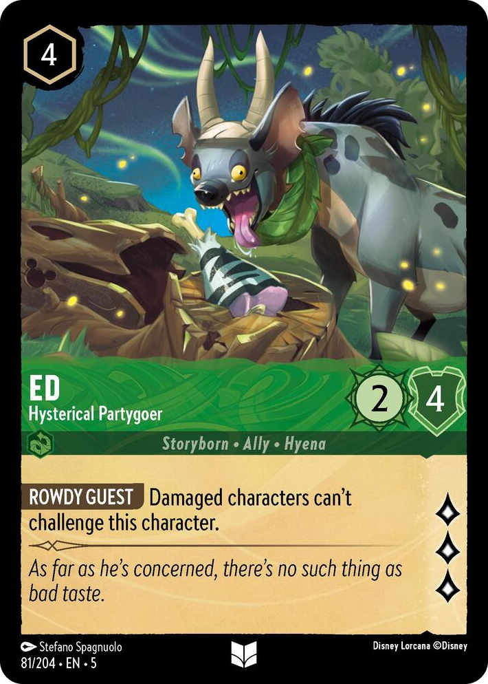 0081 Ed - Hysterical Partygoer Uncommon Shimmering Skies