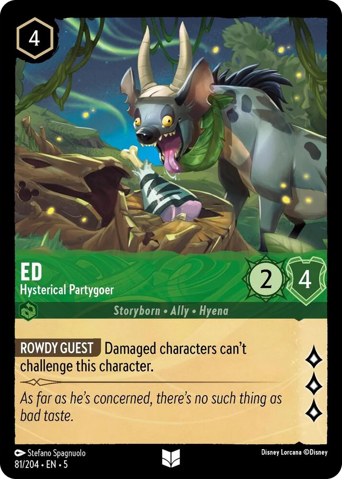 0081 Ed - Hysterical Partygoer Uncommon Shimmering Skies