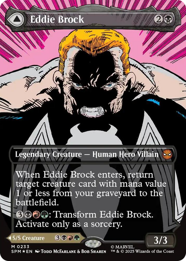 0233 Eddie Brock (0233) (Borderless) M Marvel's Spider-Man