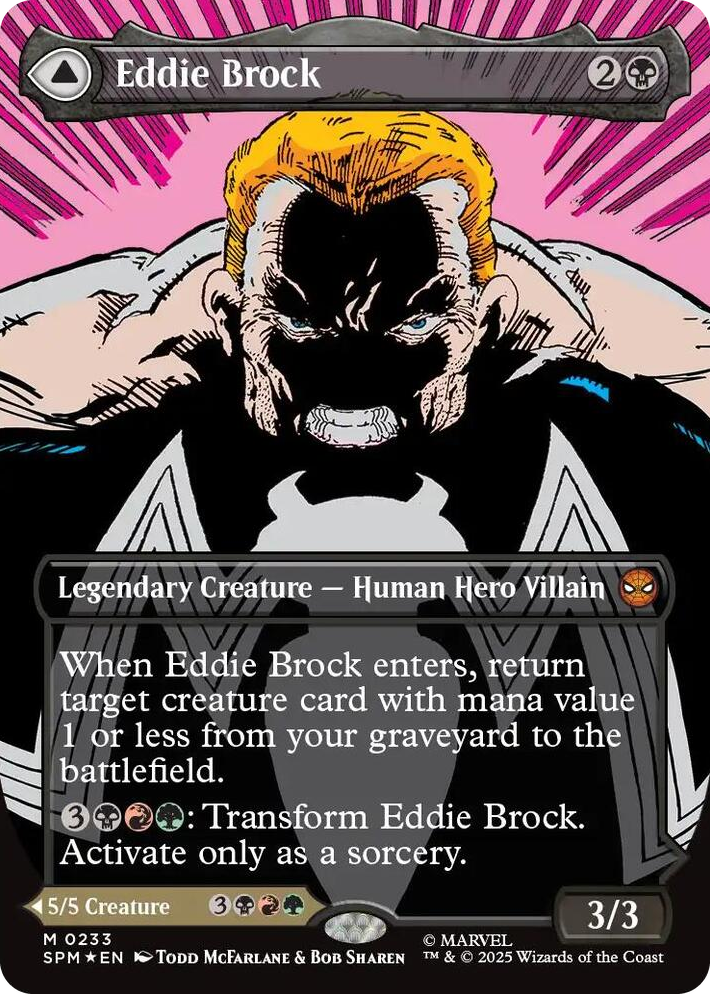 0233 Eddie Brock (0233) (Borderless) M Marvel's Spider-Man