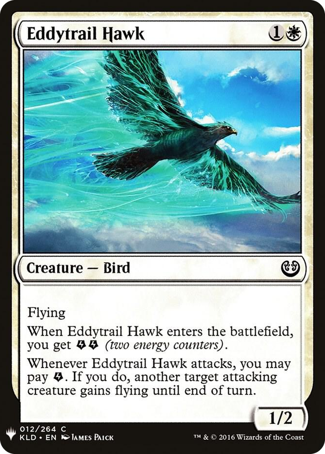 Eddytrail Hawk #12 C - The List Reprints Pokemon card