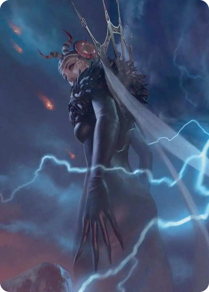 Edea, Possessed Sorceress Scene Art Card #7 S - Art Series: FINAL FANTASY Pokemon card