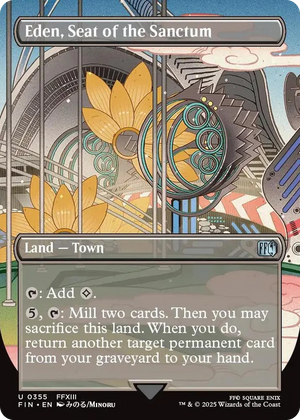 0355 Eden, Seat of the Sanctum (Borderless) U FINAL FANTASY