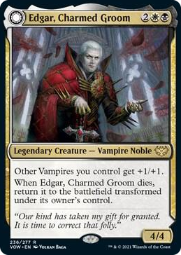0236 Edgar, Charmed Groom R Innistrad: Crimson Vow