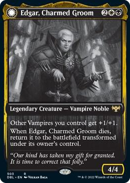 0503 Edgar, Charmed Groom R Innistrad: Double Feature