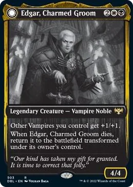 0503 Edgar, Charmed Groom R Innistrad: Double Feature