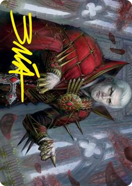 0059 Edgar, Charmed Groom (59/81) Art Card (Gold-Stamped Signature) S Art Series: Innistrad: Crimson Vow