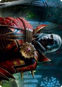 0075 Edgar, Charmed Groom (75/81) Art Card S Art Series: Innistrad: Crimson Vow