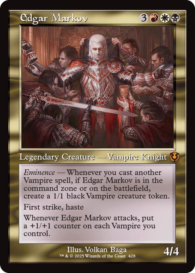 0428 Edgar Markov (Retro Frame) M Innistrad Remastered