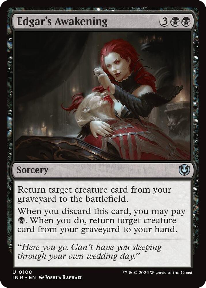 0108 Edgar's Awakening U Innistrad Remastered