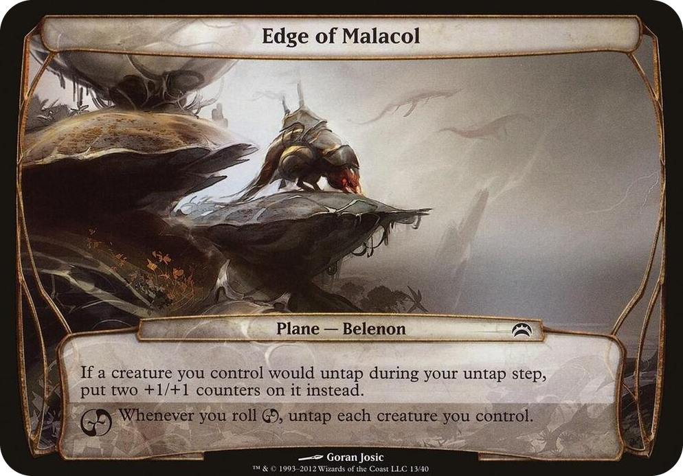 0013 Edge of Malacol (Planechase 2012) S Oversize Cards