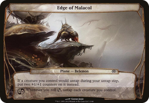 0013 Edge of Malacol (Planechase 2012) S Oversize Cards