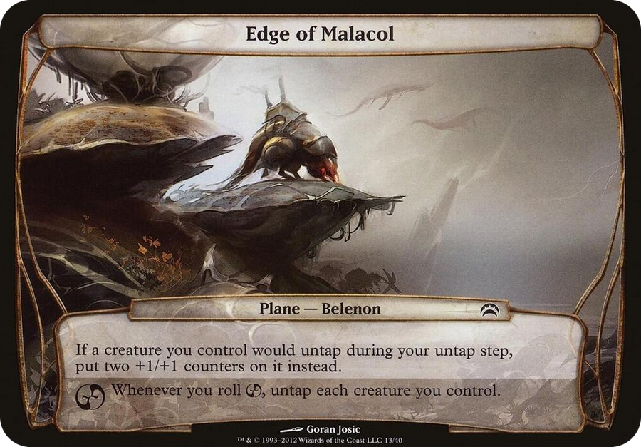 0013 Edge of Malacol (Planechase 2012) S Oversize Cards