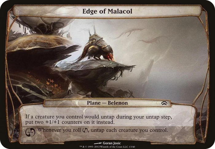 0013 Edge of Malacol (Planechase 2012) S Oversize Cards