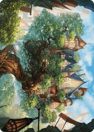 0046 Edgewall Inn Art Card S Art Series: Wilds of Eldraine