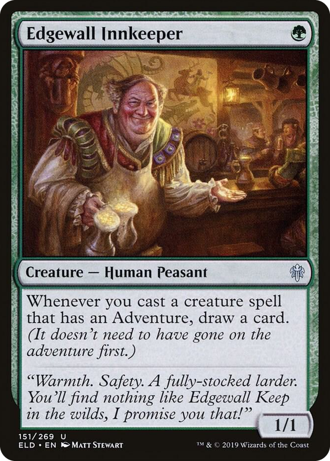 0151 Edgewall Innkeeper U Throne of Eldraine