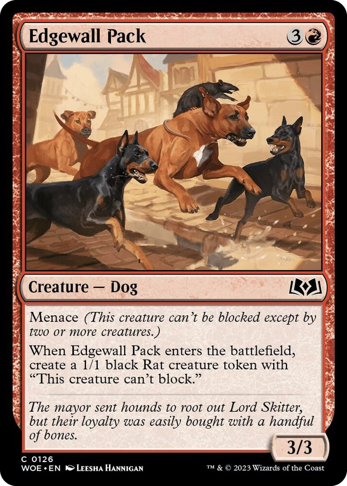 0126 Edgewall Pack C Wilds of Eldraine