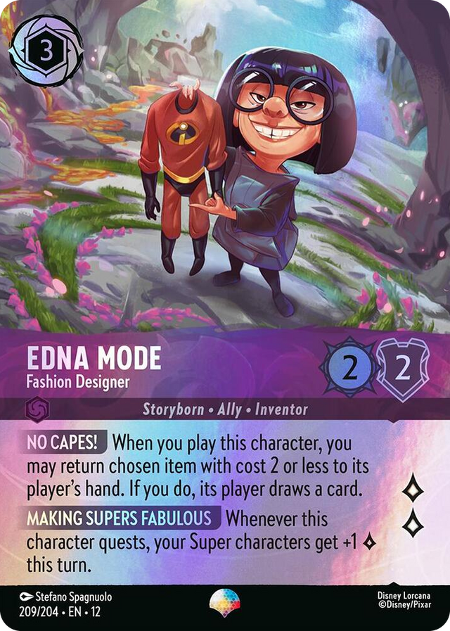 0209 Edna Mode - Fashion Designer (Epic) Epic Wilds Unknown