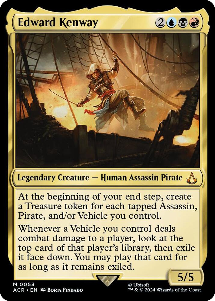0053 Edward Kenway M Universes Beyond: Assassin's Creed