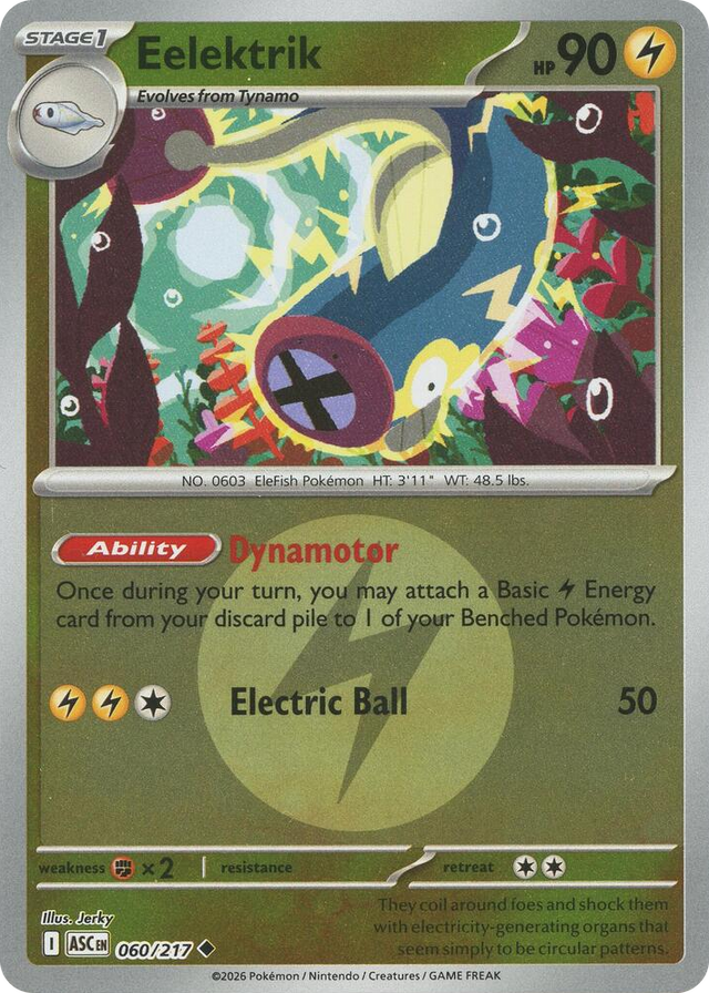 0060 Eelektrik (Energy Symbol Pattern) Uncommon Ascended Heroes