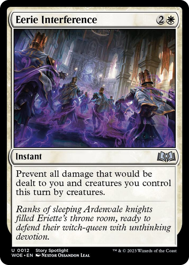 0012 Eerie Interference U Wilds of Eldraine