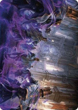 Eerie Interference Art Card #4 S - Art Series: Wilds of Eldraine Pokemon card
