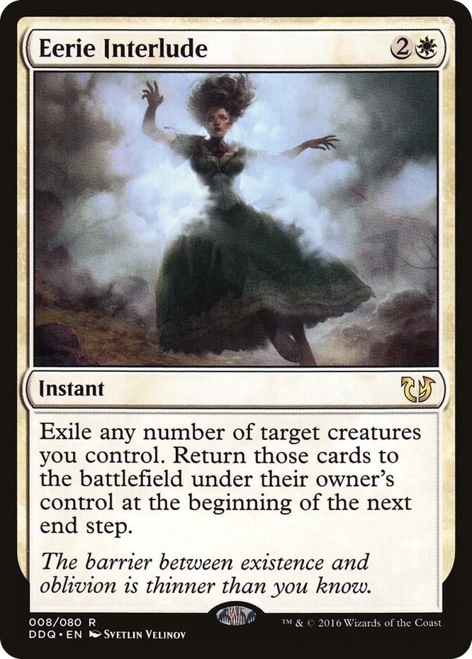 Eerie Interlude #8 R - Duel Decks: Blessed vs. Cursed Pokemon card