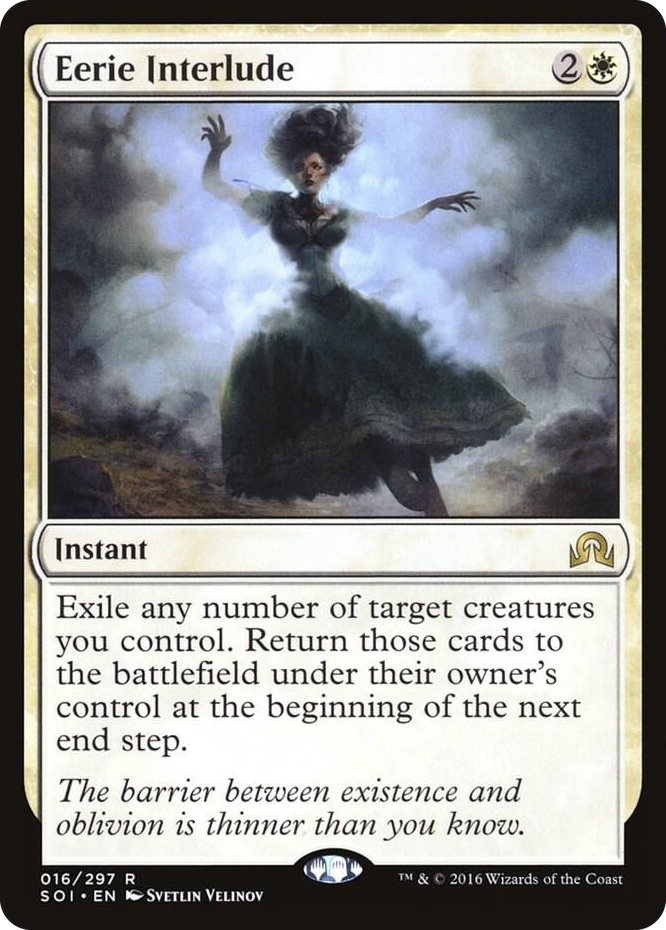 Eerie Interlude #16 R - Shadows over Innistrad Pokemon card
