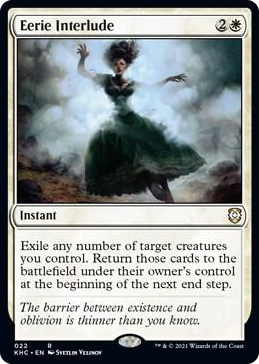 0022 Eerie Interlude R Commander: Kaldheim