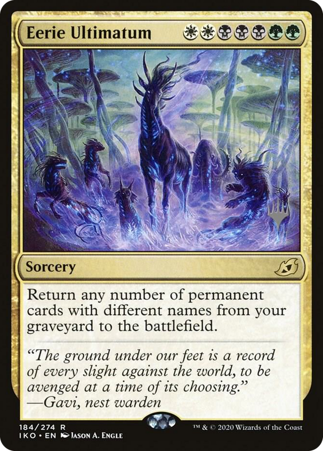0184 Eerie Ultimatum R Promo Pack: Ikoria
